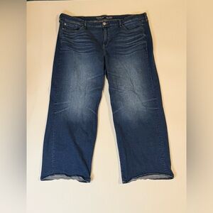 Torrid Wide Leg Blue Jeans 24W Long